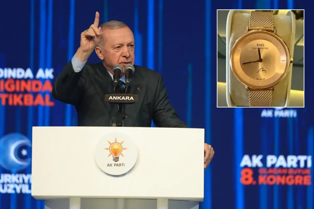 AK Parti Kongresi'nde dikkat çeken hediye! Erdoğan detayı gözlerden kaçmadı