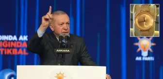 AK Parti Kongresi'nde dikkat çeken hediye! Erdoğan detayı gözlerden kaçmadı