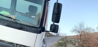 Adıyaman'da Freni Boşalan Beton Mikseri Son Anda Durdu