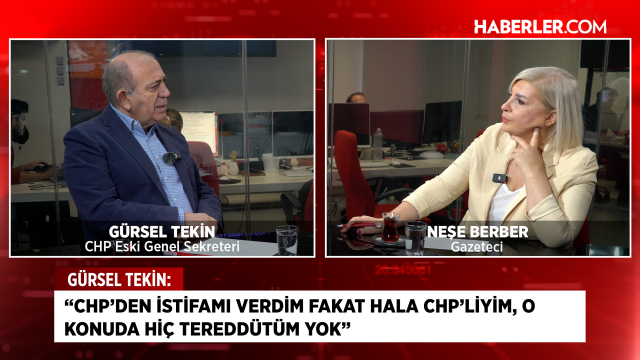 Gürsel Tekin: I resigned from CHP but I am still a member of CHP