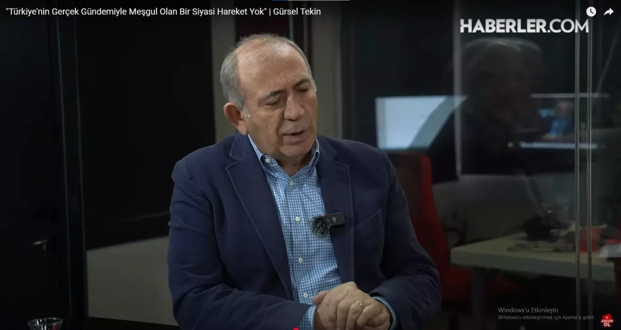 Gürsel Tekin seçimlerden önce istifa kararı almış: "HDP bakanlık alabilir" dediğim için linç edildim