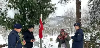 Jandarma şahit ailesini unutmadı