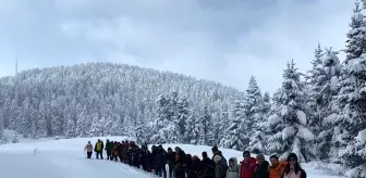 Zorlu Koşullarda Ilgaz Dağı'na Tırmanış