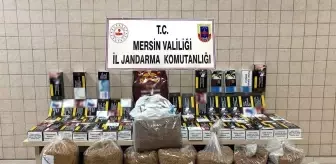 Mersin'de Kaçak Sigara Ticareti Operasyonu: 4 Şüpheli Yakalandı