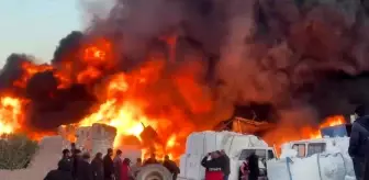 Şanlıurfa'da Geri Dönüşüm Tesisinde Yangın