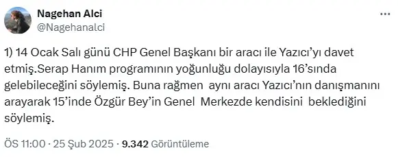 Serap Yazıcı who joined the AK Party: Özgür Özel offered me to switch to CHP