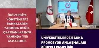 ÜNİPERSEN'den Sivas Cumhuriyet Üniversitesi'ndeki Promosyon Anlaşmalarına Tepki