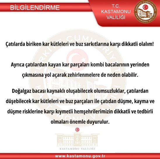 Kastamonu okullar tatil mi? 27 Şubat Perşembe Kastamonu okullar yok mu? (Kastamonu VALİLİĞİ KAR TATİLİ AÇIKLAMASI!)
