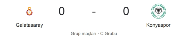 Galatasaray Konyaspor maçı kaç kaç, bitti mi? MAÇ SONUCU! Galatasaray Konyaspor golleri kim attı, canlı maç anlatımı!