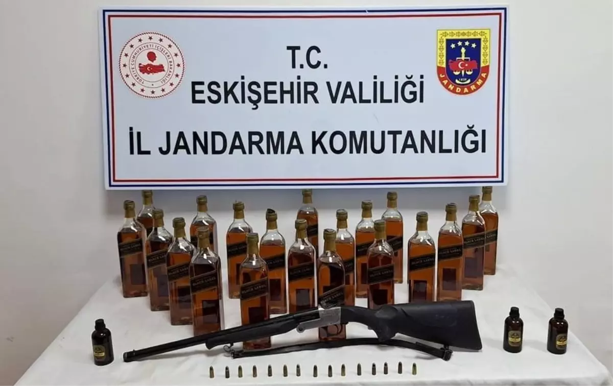 Eskişehir'de Kaçak İçki Satışı Yaparken Yakalanan Şüpheli Hakkında Soruşturma