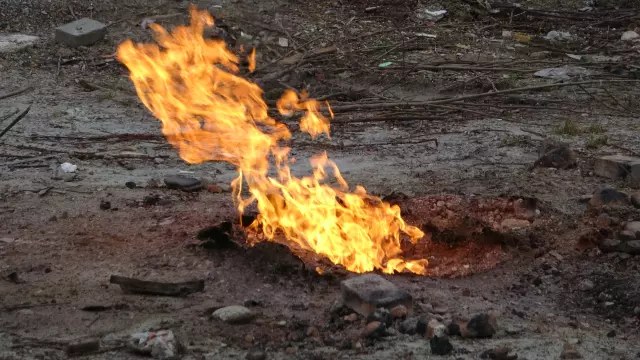 The Methane Gas Fire in Kartepe Decreased on the 10th Day