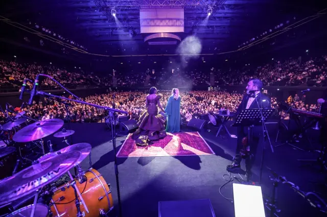 Historic concert by Kibariye and Buika: They performed the song Sevdam Ağlıyor