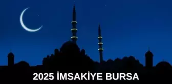 İmsakiye 2025 Bursa: Diyanet İmsakiye iftar ve sahur saatleri! İftar ve sahur saatleri ne zaman?