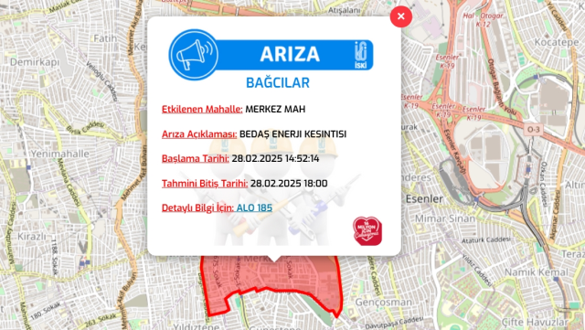 İstanbul İSKİ su kesintisi! 1 Mart Bahçelievler, Bağcılar, Güngören su kesintisi listesi! Sular ne zaman gelecek?