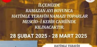 Köyceğiz'de Ramazan Ayı'nda Hatimle Teravih Namazı Kılınacak