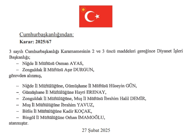 Orhan İmamoğlu kimdir? Yeni Bingöl müftüsü Orhan İmamoğlu kimdir?