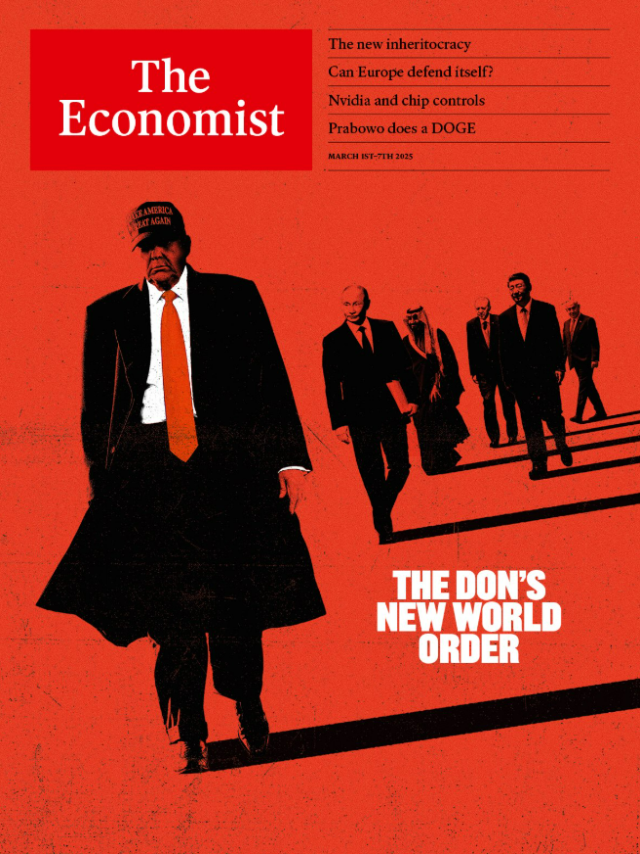 The Economist Mart 2025 kapağı! Te Economist Mart ayı kapağında ne anlatılıyor?