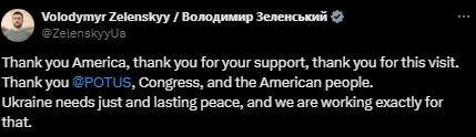 Zelensky's first statement after leaving the White House, sending a bomb to Trump's words