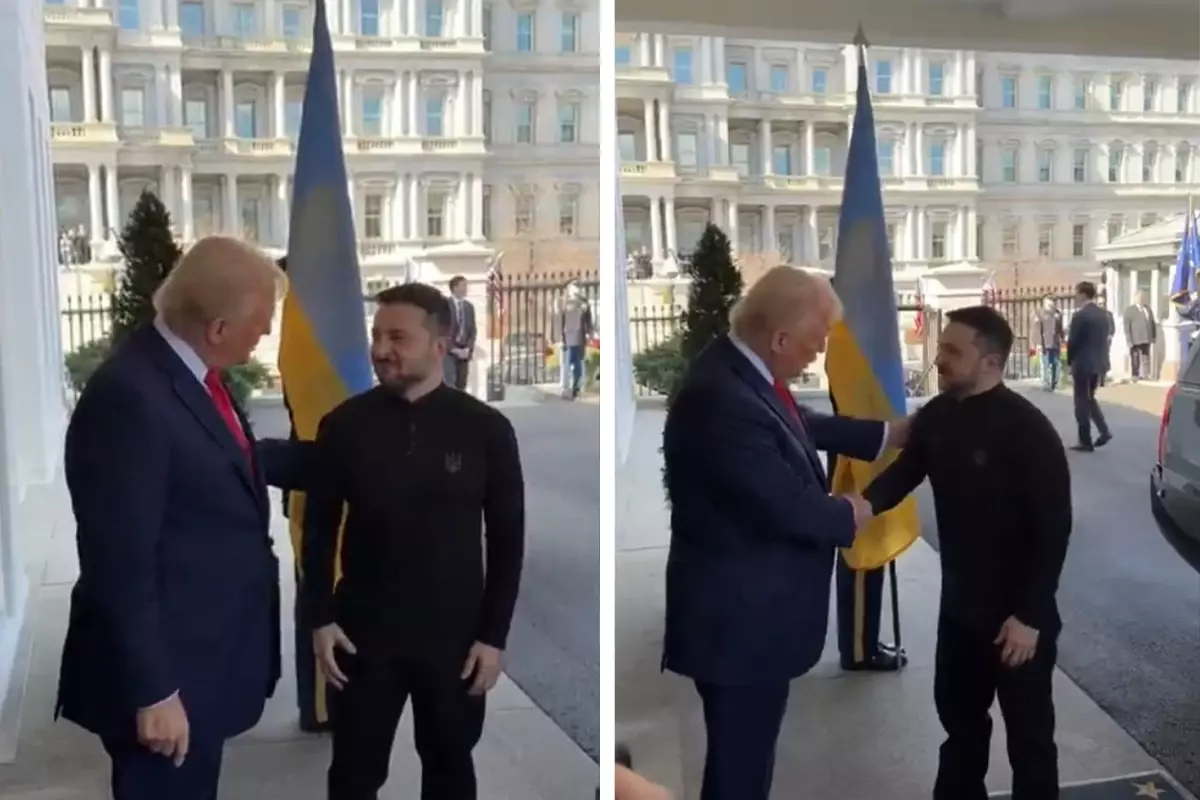 Zelenskiy, imza için Beyaz Saray'da: Trump'tan dikkat çeken açıklama