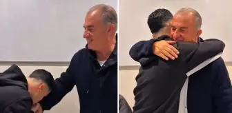 'Adanalı Ronaldo' Fatih Terim'in elini öperek Galatasaray forması imzalattı