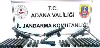 Adana'da Ruhsatsız Tabanca Operasyonu: 3 Otomatik Tabanca Ele Geçirildi