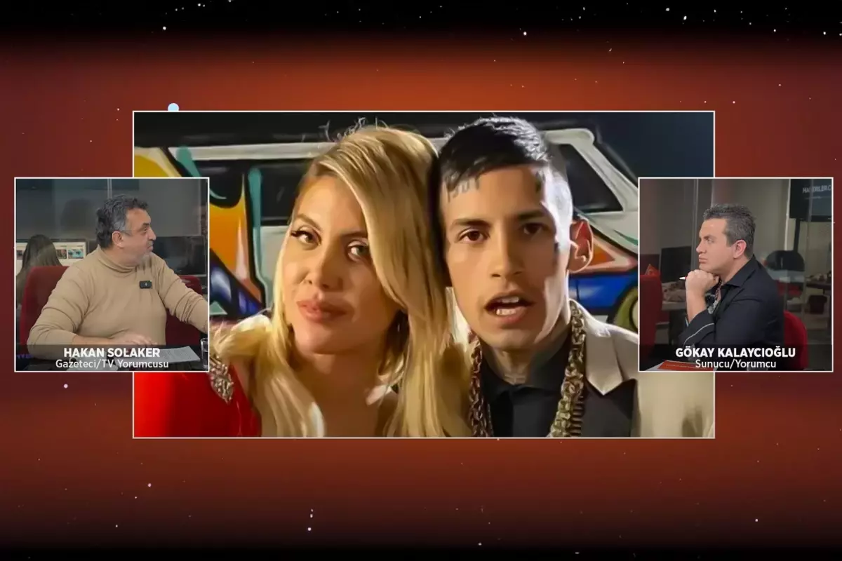 Gülben Ergen'in Wanda Nara'nın aldığı ödüle tepkisi stüdyoyu ikiye böldü