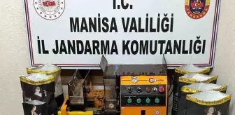 Akhisar'da Jandarma Üzerine Elektronik Sigara ve Tütün Ele Geçirdi