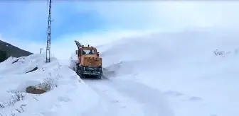 Ardahan'da Kar Yağışı Nedeniyle Kapalı Köy Yolları Açılıyor