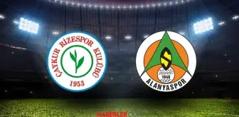 Çaykur Rizespor-Corendon Alanyaspor maçı nasıl izlenir? Rizespor Alanyaspor maçı şifresiz, HD, kesintisiz izleme linki!