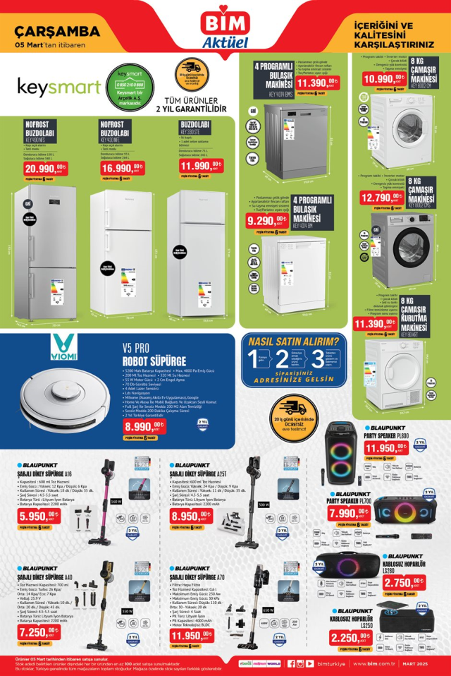 5 MART BİM KATALOĞU 2025 | BİM'de hangi ürünler satışa çıkacak? 5 Mart Çarşamba Bim'e hangi ürünler gelecek? 5 MART BİM KATALOĞU 2025 | BİM'de hangi ürünler satışa çıkacak? 5 Mart Çarşamba Bim'e hangi ürünler gelecek?