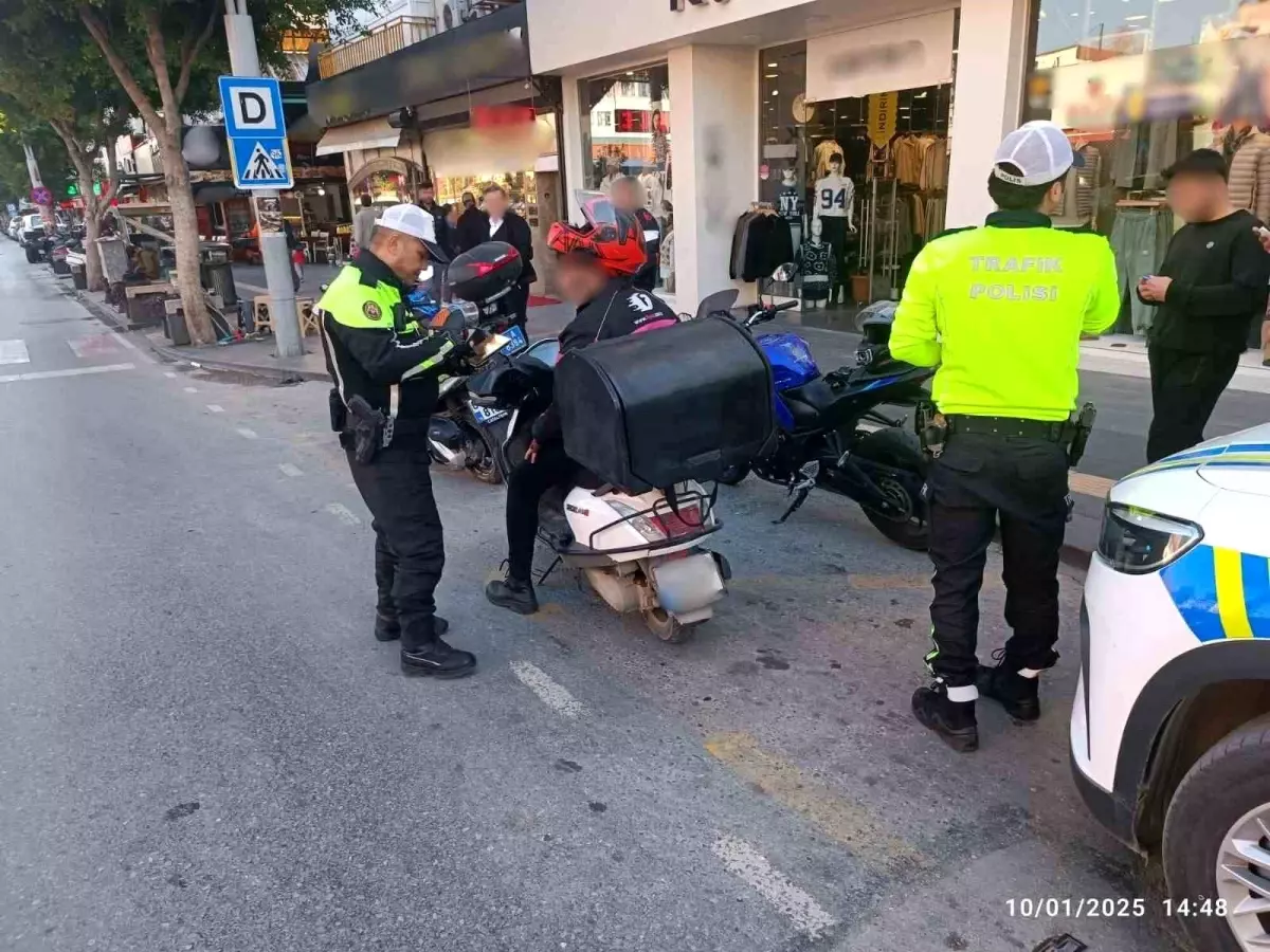 Antalya'da Motosiklet Hırsızlıklarına Karşı Denetimler Yapıldı