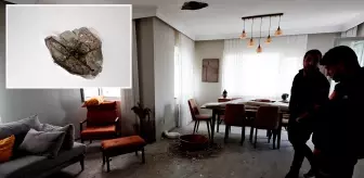 Bomba gibi patladı, evin ortasında kocaman delik açtı