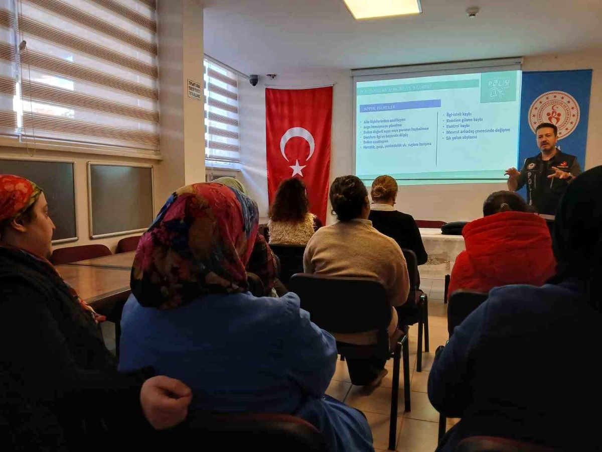 Bursa'da Uyuşturucu ile Mücadelede Farkındalık Eğitimleri