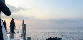 Seferihisar Açıklarında 36 Düzensiz Göçmen Yakalandı