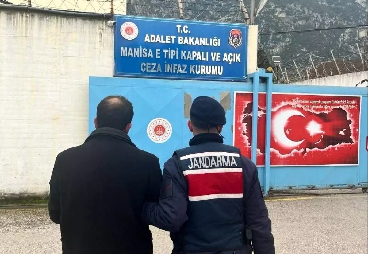 Manisa'da 12 Yıl Hapis Cezası Olan Şahıs Yakalandı