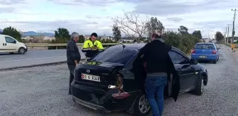 Antalya'da iki araç çarpıştı: 1 yaralı