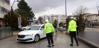 Çankırı'da Trafik Denetimlerinde 65 Araç Trafikten Men Edildi