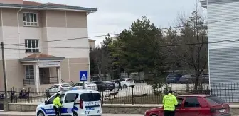 Konya'da Okul Önlerinde Polis Denetimleri Sürüyor