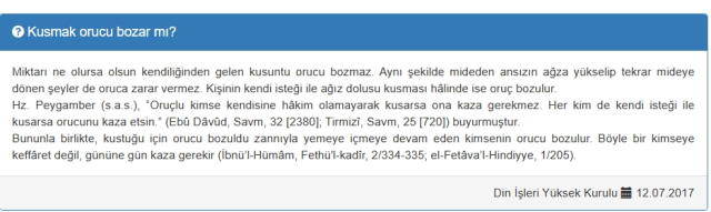 Kusmak orucu bozar mı? Kusmak orucu bozar mı?