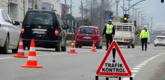 Ordu'da Trafik Denetimlerinde 12 Bin 589 Araç Kontrol Edildi