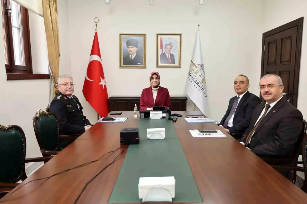 Afyonkarahisar'da Güvenlik ve Koordinasyon Toplantısı Gerçekleşti