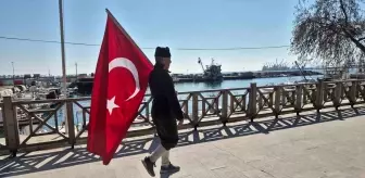 Çanakkale Savaşı Gazisinin Torunundan Anlamlı Yürüyüş