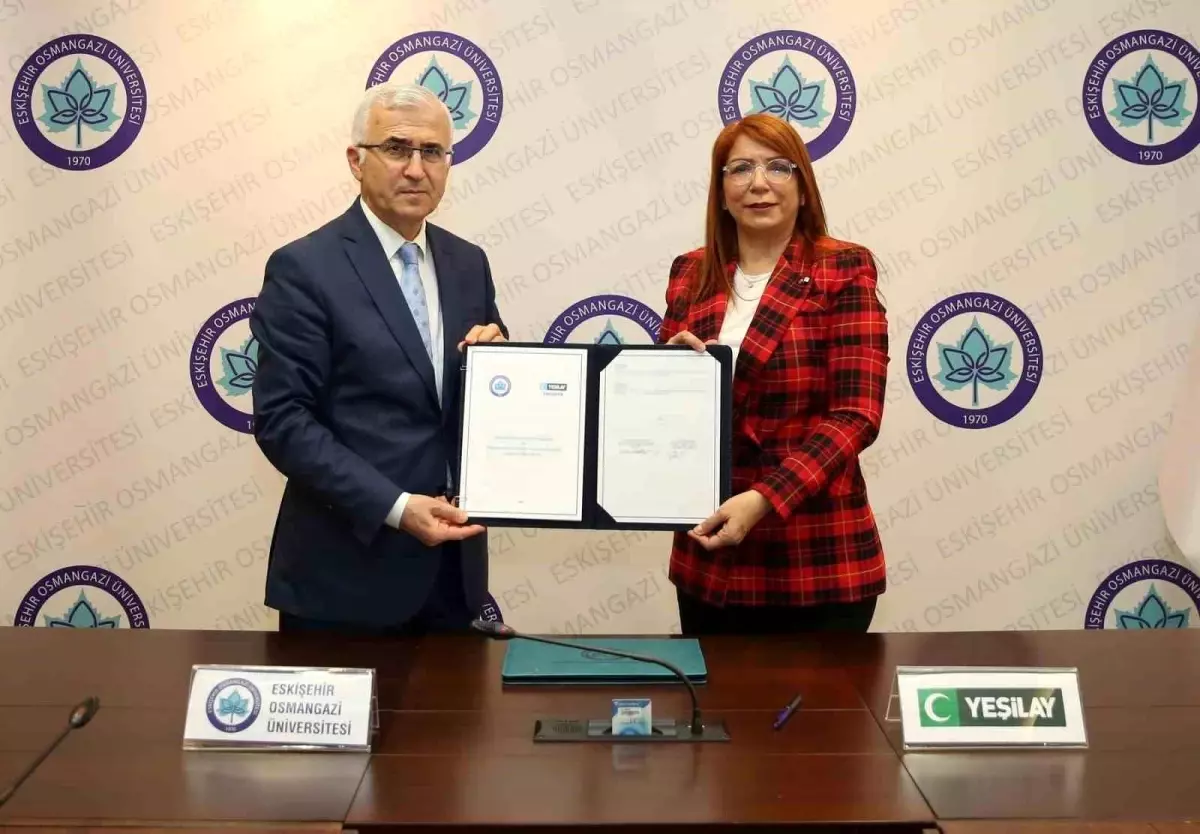 ESOGÜ ve Yeşilay, Bağımlılıklara Karşı İş Birliği Protokolü İmzaladı