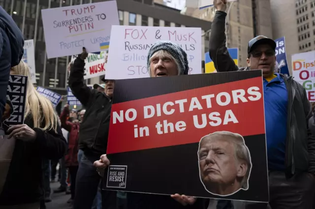 Protest shock at Trump's first Congress: No dictator in the USA