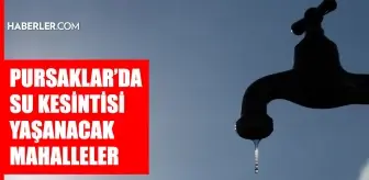 Ankara PURSAKLAR su kesintisi! 6 Mart ASKİ Pursaklar su kesintisi ne zaman bitecek, sular ne zaman gelecek?