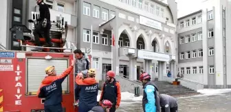 Bingöl'de Deprem ve Yangın Tatbikatı Düzenlendi