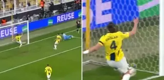 İşte en net görüntü: Fenerbahçe'nin yediği gol milimlerle ölçüldü