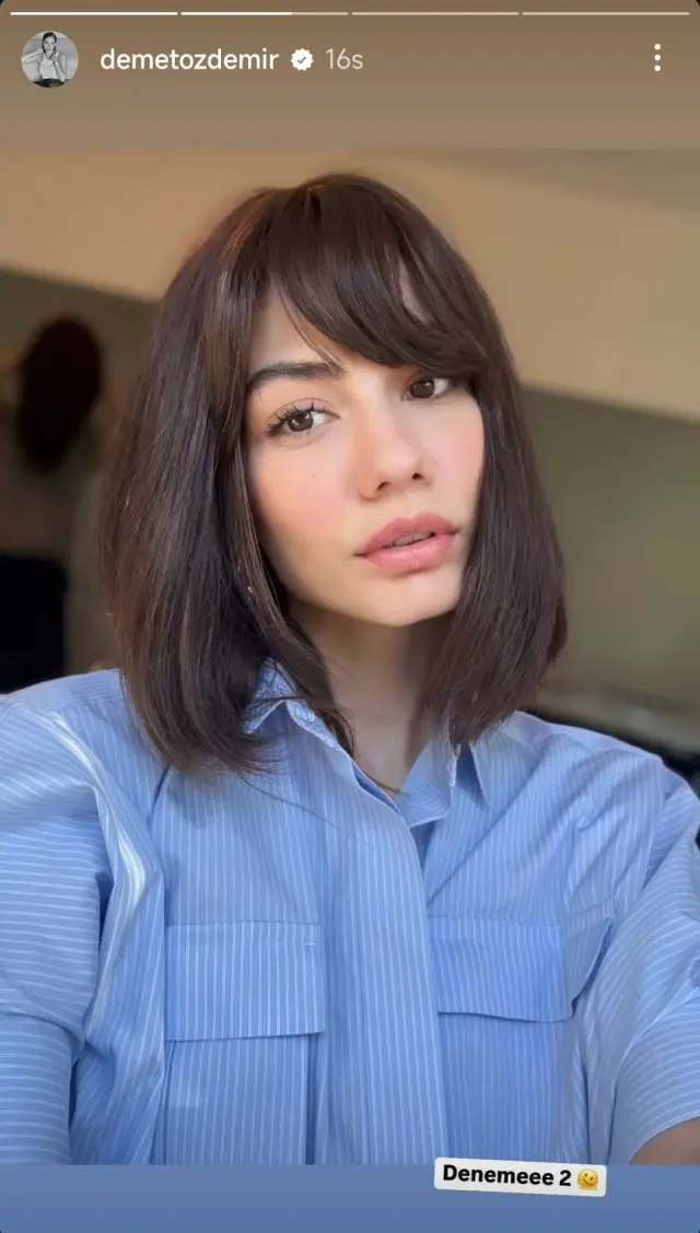 Demet Özdemir's new look! Those who saw it were amazed