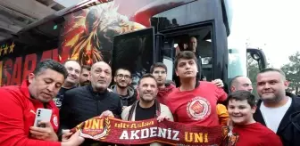 Galatasaray Antalya'ya Geldi: Taraftar Coşkusu