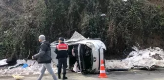 Rize'de Trafik Kazası: 3 Yaralı